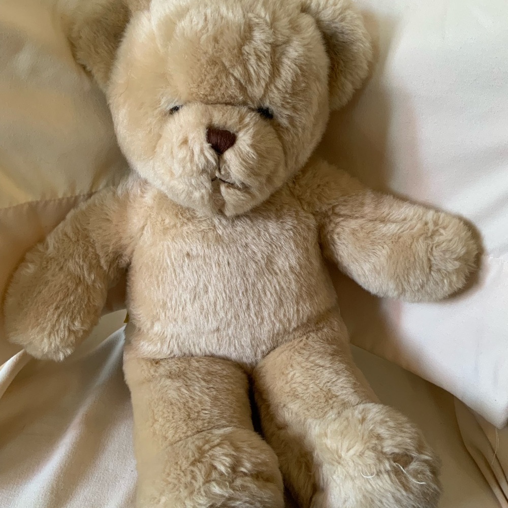 Build A Bear: Tan Teddy Bear, Soft Plush, Pre-OWNED